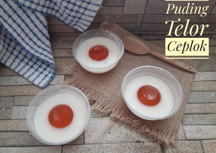 Puding Telor Ceplok