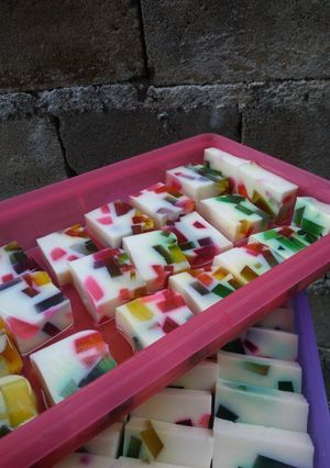 Foto resep Puding Marmer ala Agip Riani
