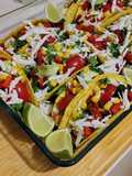 ,,Tacosy meksykańskie z warzywami i serem kozim,,