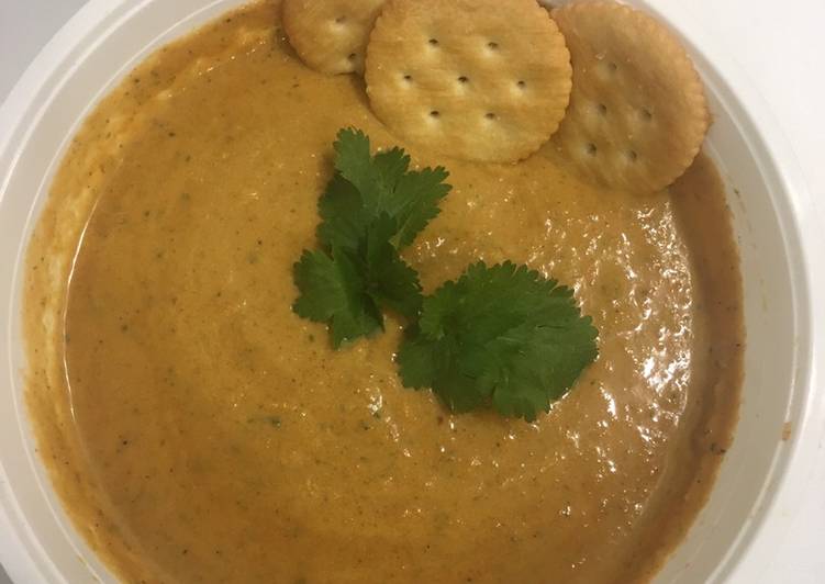 Monday Fresh Coriander carrot soup #soupcontest