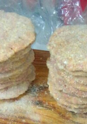 Una foto de Hamburguesas con cebollita