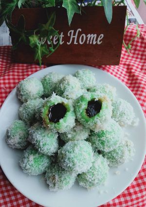 Foto resep Klepon ijo royo2