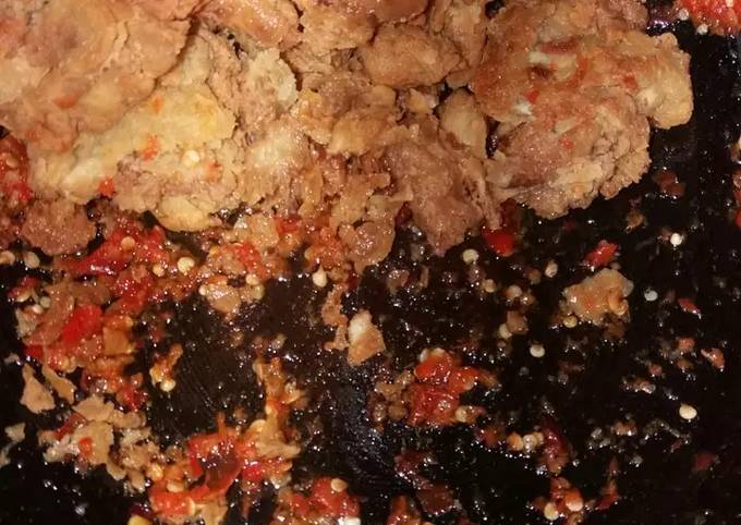 Resep Telur Crispy Geprek Anti Gagal