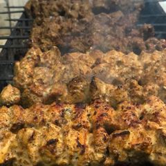 Chicken tikka (street food) A picture of Chicken tikka (street food).