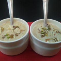 A picture of Semolina kheer.