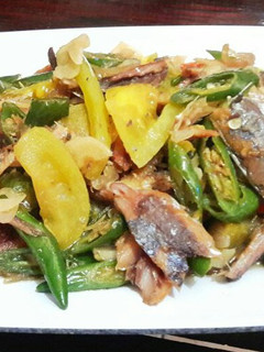Foto resep Peda tumis cabe dan tomat hijau (belum move on dari ikan asin)