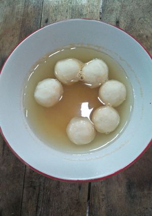 Foto resep Baso Ikan Kaldu Udang
