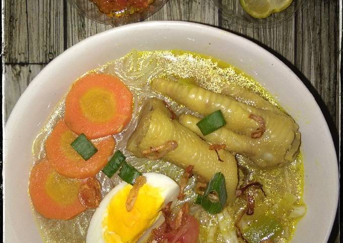 Resep Soto Ceker yang Lezat Sekali