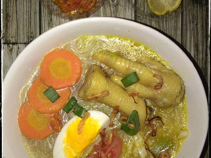 Resep Soto Ceker yang Lezat Sekali