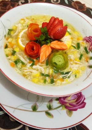 Foto resep Sup Ayam Jagung Manis