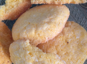 Una foto de Galletitas de harina de maíz