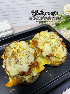 Foto resep Bolognese Baked Potato