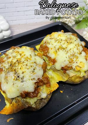 Foto resep Bolognese Baked Potato