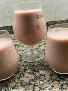 Una foto de Mousse de frutilla