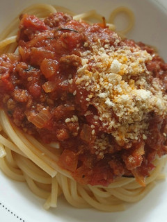 Foto resep Traditional Spaghetti Bolognese #homemade