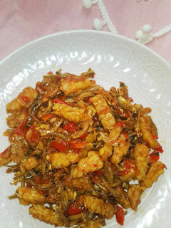 Foto resep Balado teri tempe