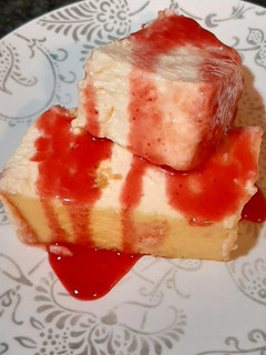 Una foto de Tarta de queso tres leches