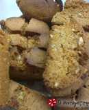 Flavorsome Cretan biscotti with almonds