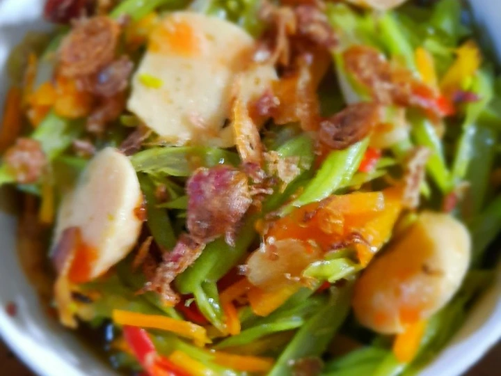 Langkah Mudah untuk Membikin Resep Tumis buncis bakso ikan yang Bisa Manjain Lidah Anti Ribet, Bikin Ngiler