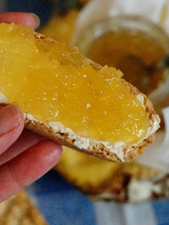 Una foto de Mermelada de piña-como hacer mermelada-