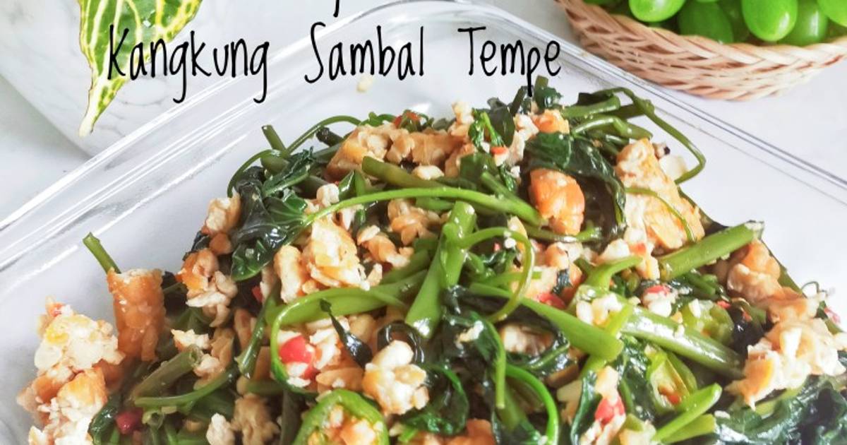 Resep Kangkung Sambal Tempe Oleh Chiensyn Kuliner Cookpad