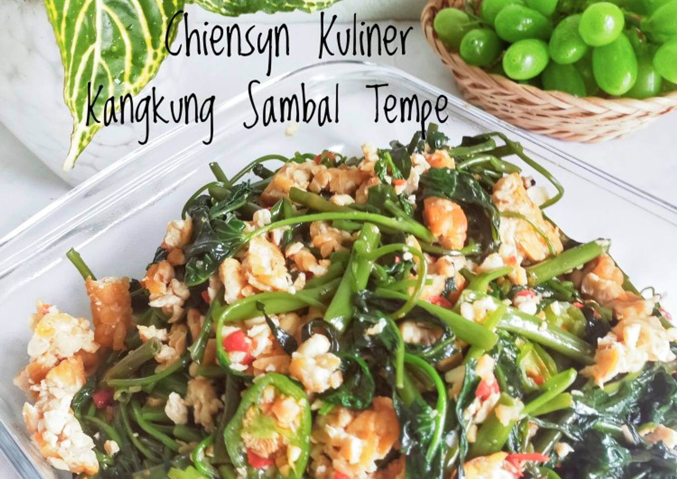 Kangkung Sambal Tempe