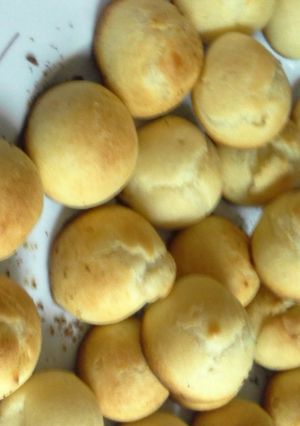 Una foto de Profiteroles o masa para bombas