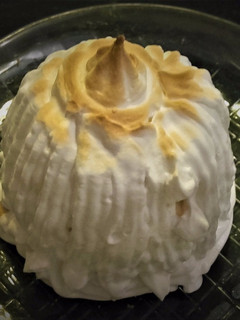 Una foto de Baked alaska o tortilla noruega