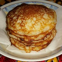 A picture of Yummy nyamnyam Rice pancakes.