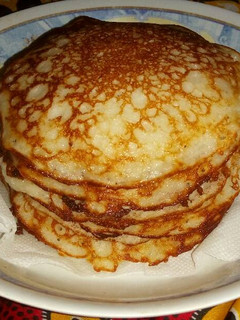 A picture of Yummy nyamnyam Rice pancakes.