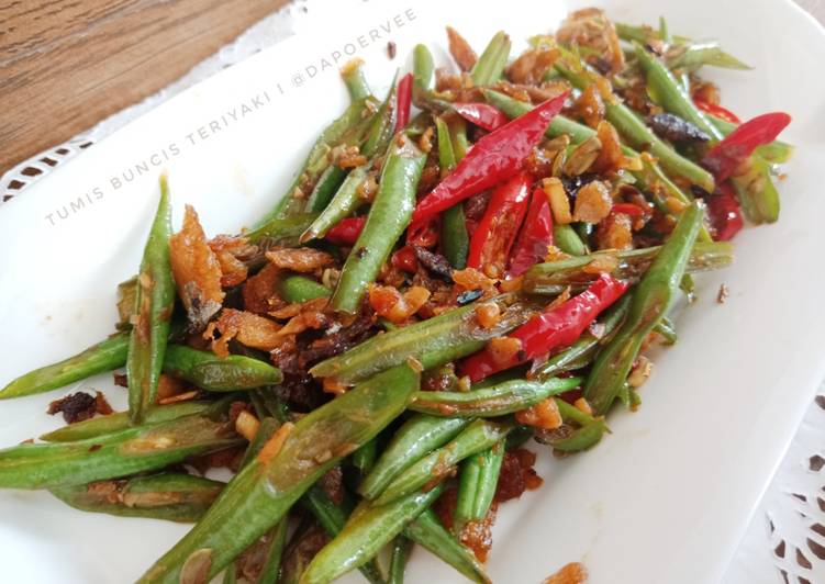 5. Tumis Buncis Teriyaki