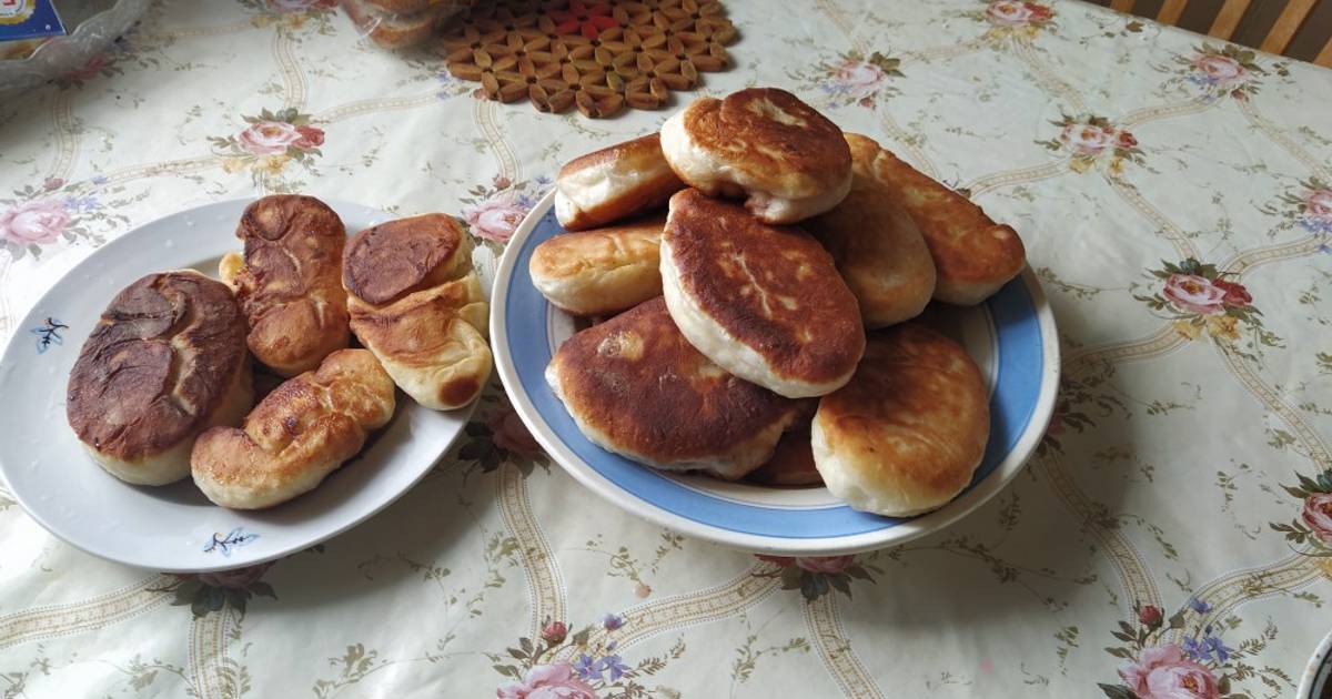 Пирожки на молоке. Пирожки на молоке жареные.