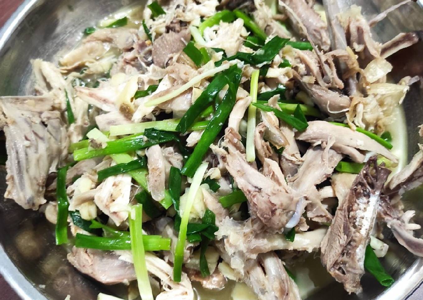 Ayam tumis daun bawang