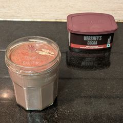 A picture of Hot chocolate with winter spices.