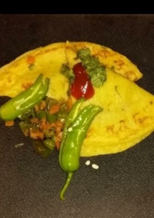 मूंग दाल चीला पौष्टिक से भरा रेसिपी मुख्य फोटो