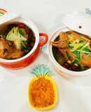 Chim bồ câu hầm cốm