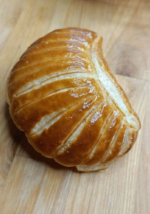 Une photo de 🐚 Feuilletée façon coquillage