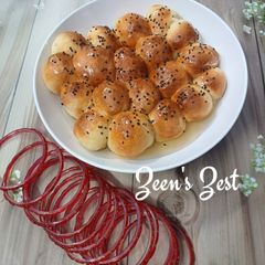 A picture of Honeycomb Bread in Air Fryer.