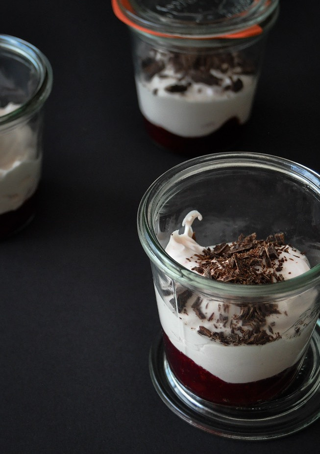 Una foto de Crema de queso mascarpone y yogur griego