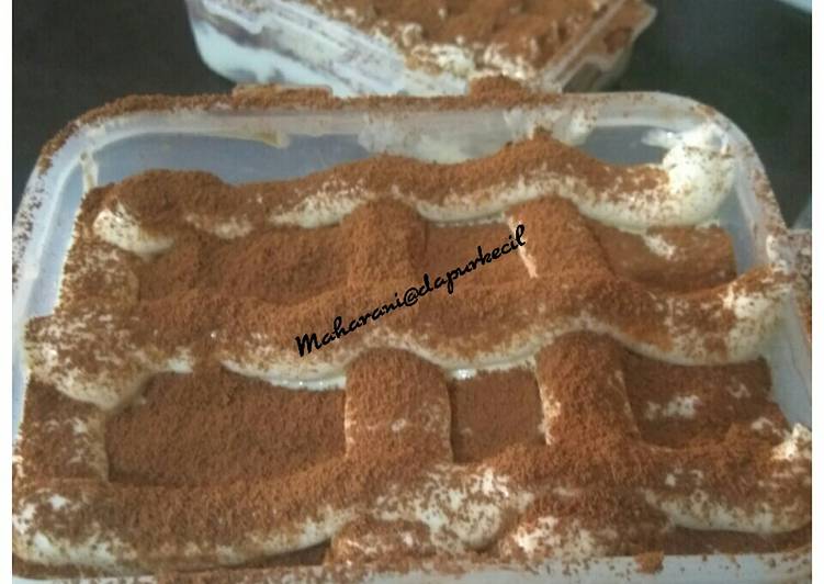 07. Tiramisu in tray... #Bikinramadanberkesan