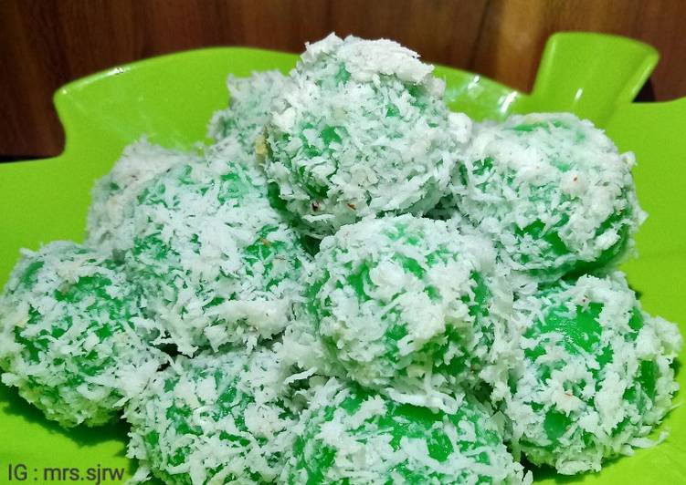 Resep 53. Klepon Simple Ekonomis, Sempurna