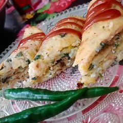 A picture of Veggie Roll😋.