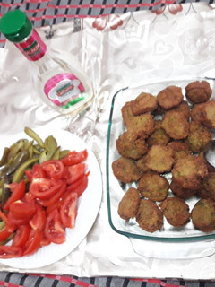 عکسی از دستور فلافل خونگی
