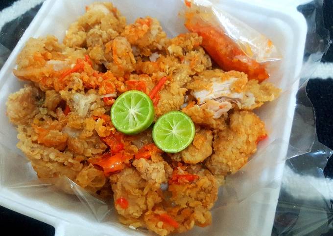 Ayam Geprek special kriuk