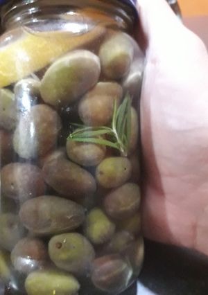 Una foto de Concervacion de aceitunas