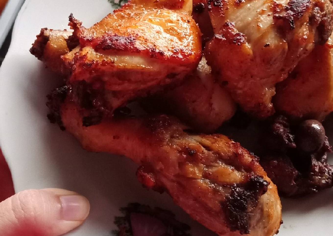 Ayam Goreng Ungkep Saos Tiram