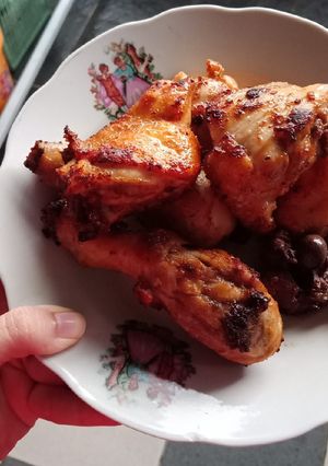Foto resep Ayam Goreng Ungkep Saos Tiram