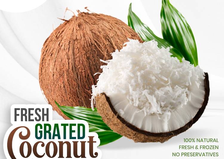 Steps to Prepare PREMIUM GRATED COCONUT in 16 Minutes for Beginners