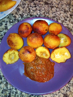 Una foto de Bolitas para pasapalos
