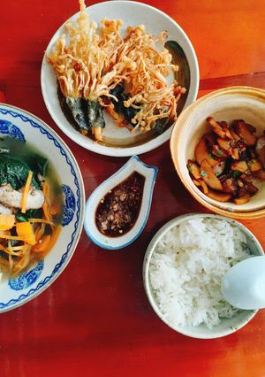 Hình của món Bữa cơm đầy rau (chay).